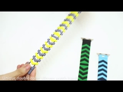 Relámpago de relojes de silicona para Apple 38 / 40 / 42 / 44mm